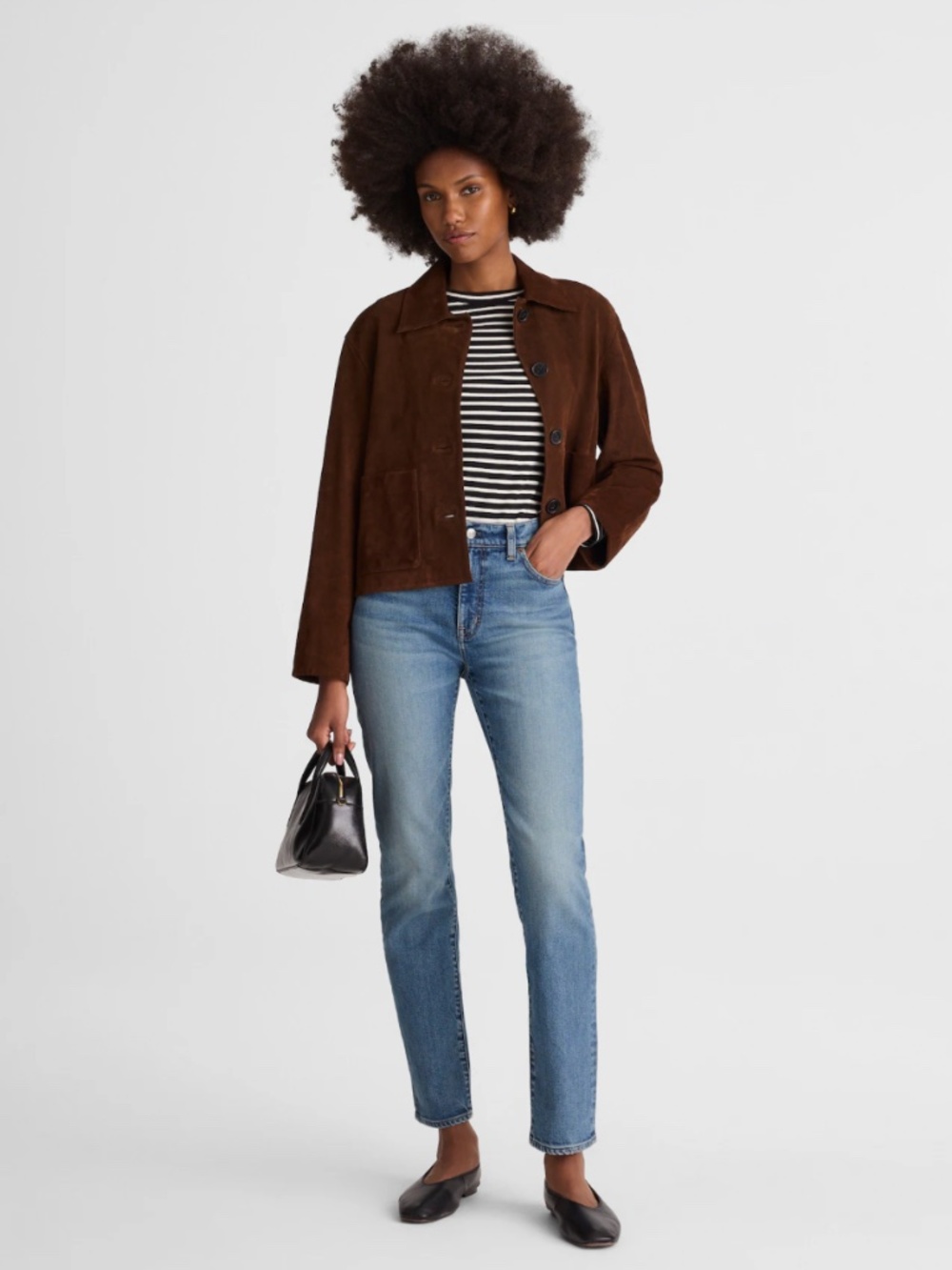 Madewell The Petite Jules Slim-Straight Jean - 27 Petite (27P) Atlin Wash